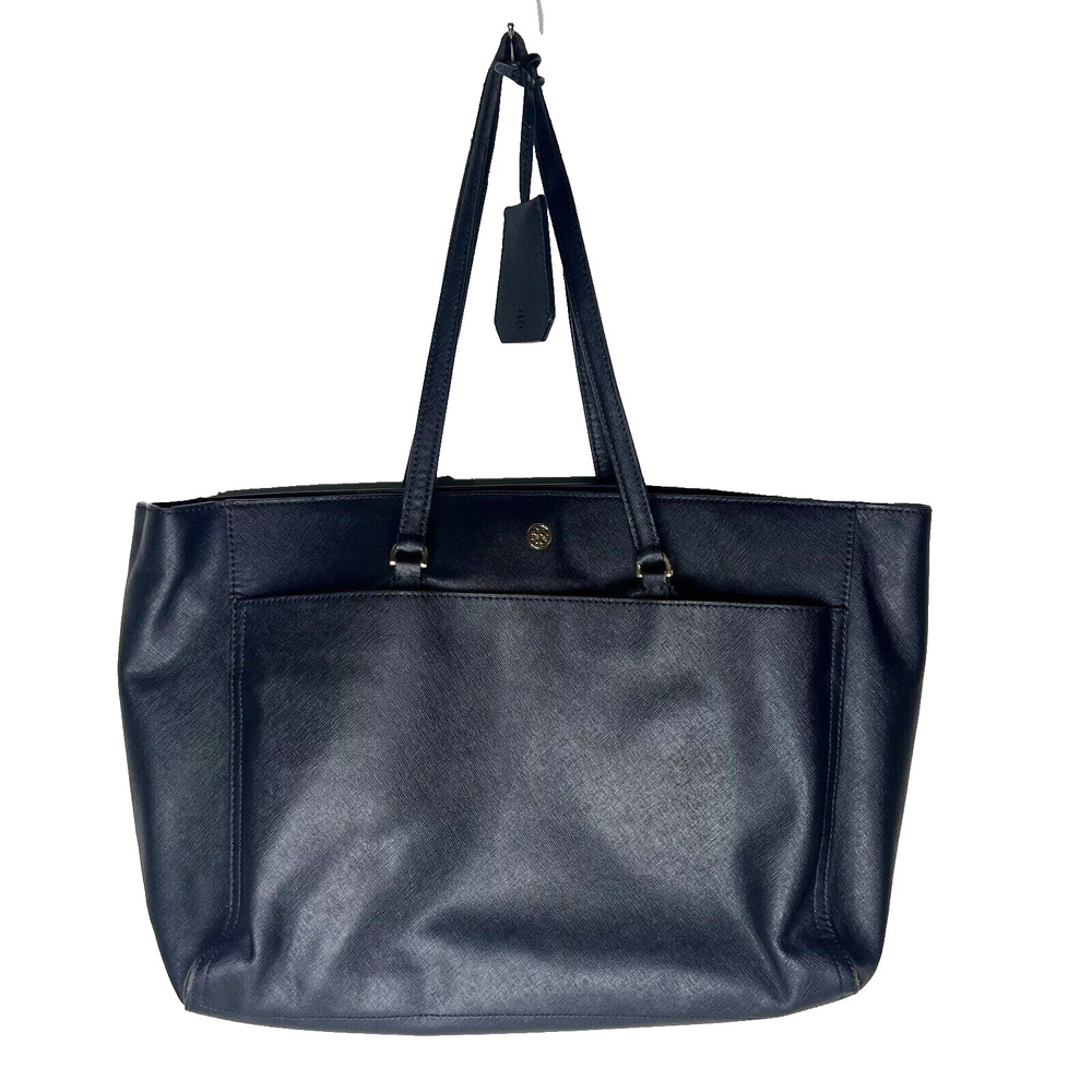 Tory Burch Robinson Tote Bag Large Saffiano Leather Purse‎